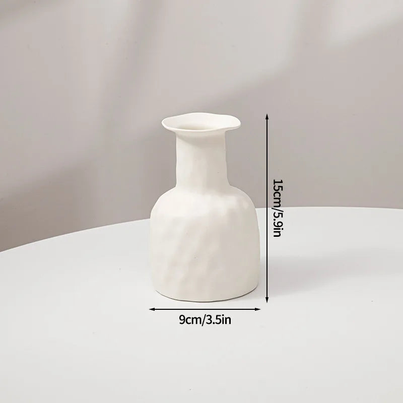 NORDIC STYLE PLASTIC VASE SMALL SHAPE  